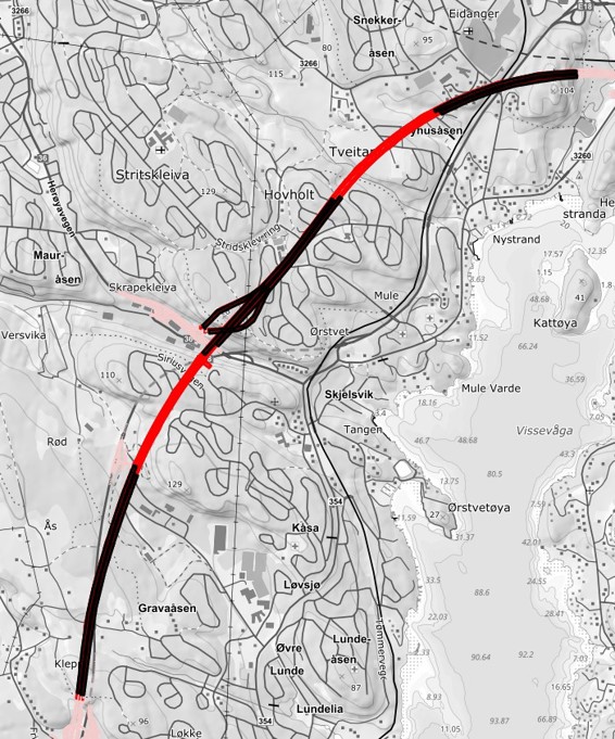 Grenlandstunnelen (ramper ekskludert). Fra Herregårdsbekken er det drevet 876 meter. Fra Skjelsvikdalen er det drevet 1214 meter. Fra Kjørholt er det drevet 1430 meter. Totalt er det nå drevet 3520 meter av 5200 meter, som tilsvarer 67 prosent ferdig drevet. Forventet gjennomslag i løpet av desember 2024.