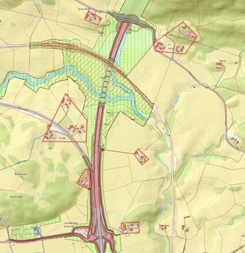 Kart 1 – Støytiltak Kvithammar (Stjørdal)